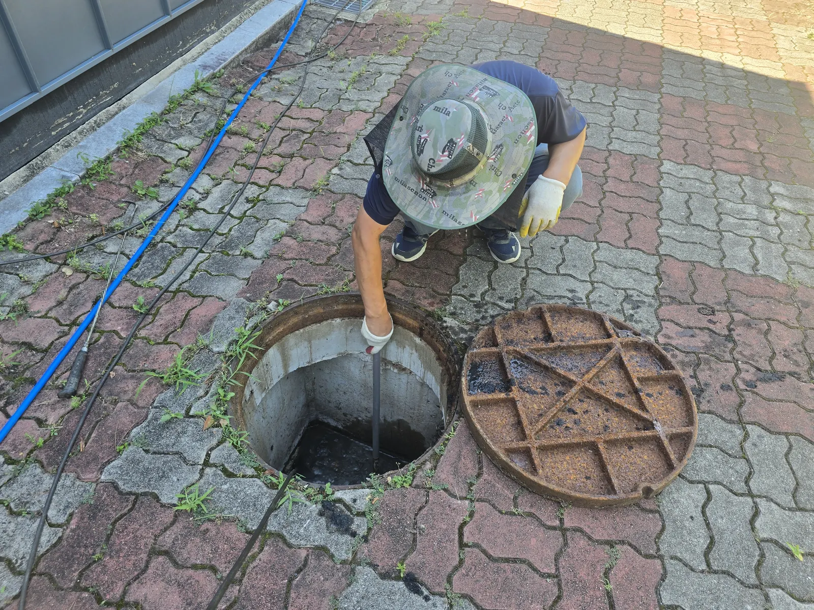 장마철 배수 대비 점검