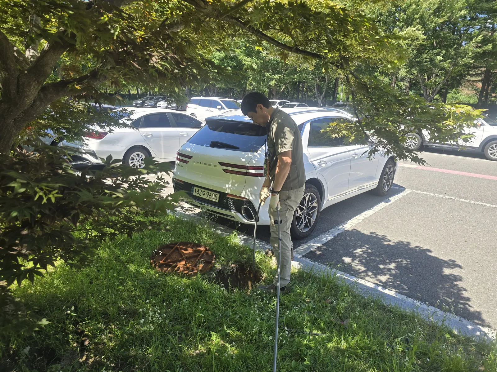 배관 교체 작업 현장